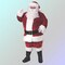 Santa Claus Costume for Men, Jacket Pants Hat Belt and Gloves